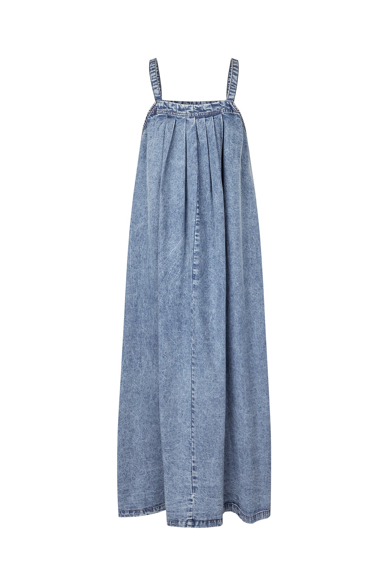Lollys Laundry LungoLL Maxi Dress Dress 100 Washed Denim
