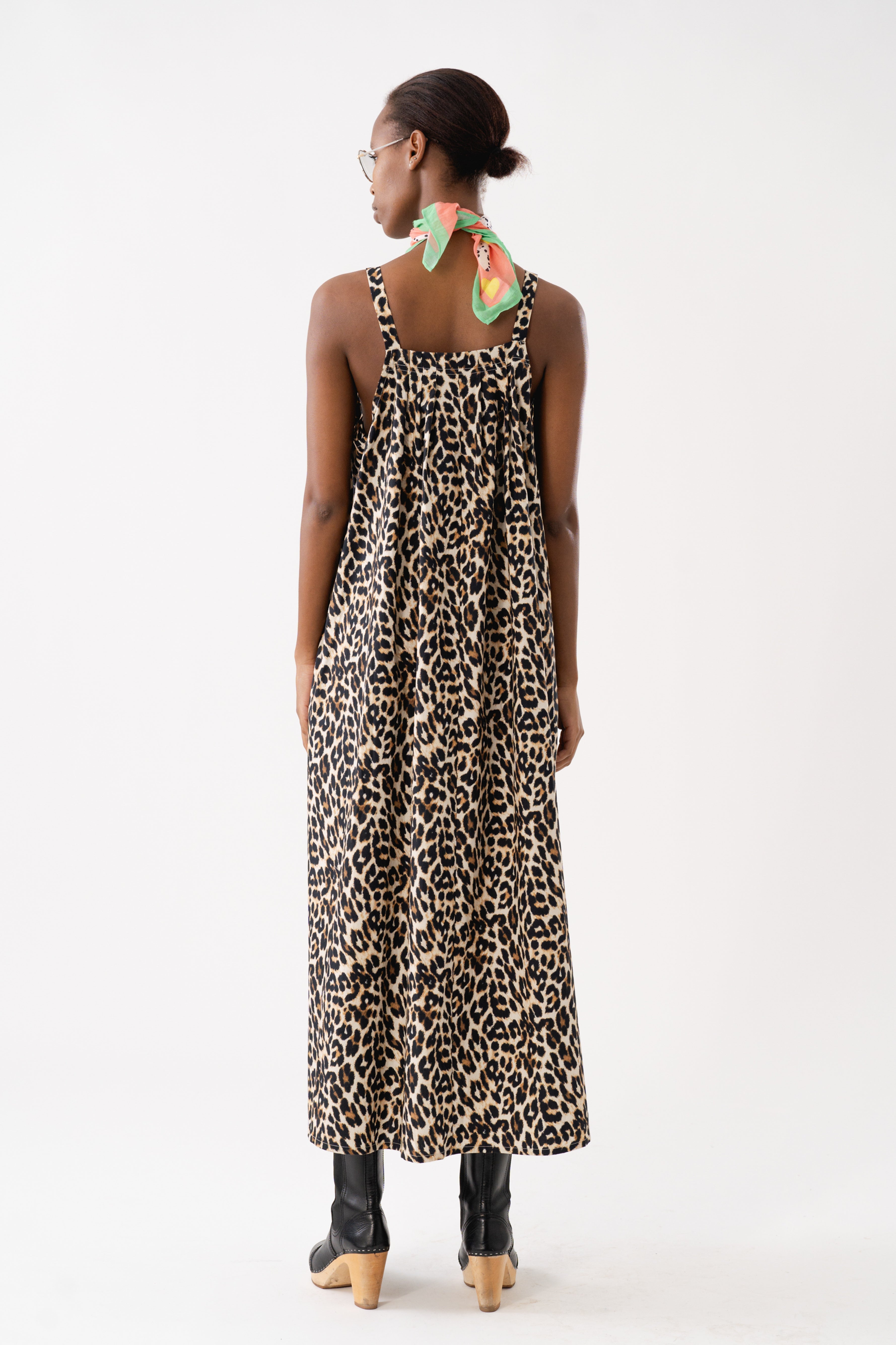 Lollys Laundry LungoLL Maxi Dress SL Dress 72 Leopard Print