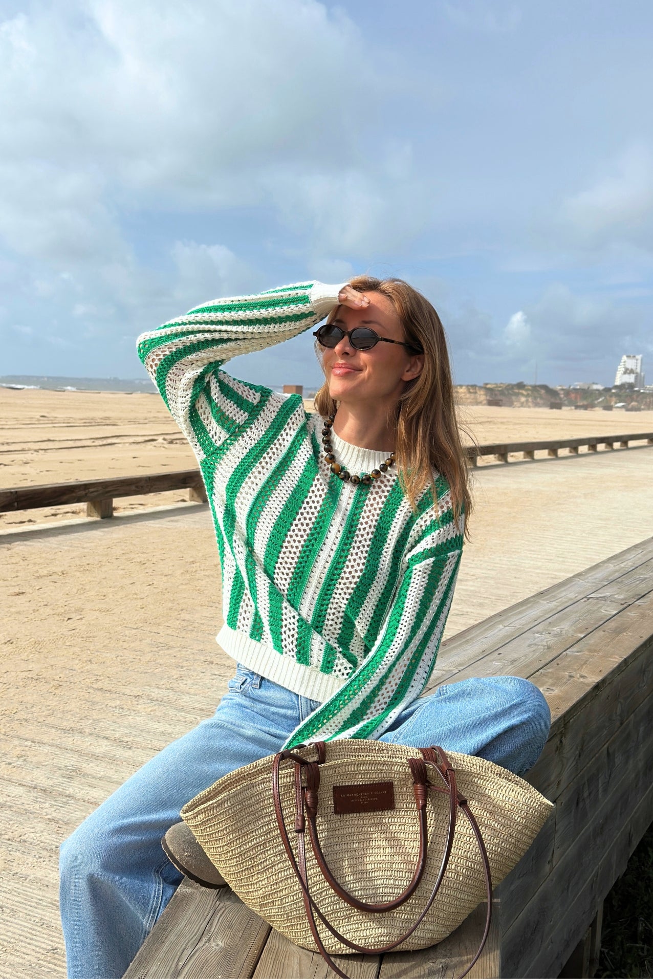 LusaLL Knit Jumper - Green