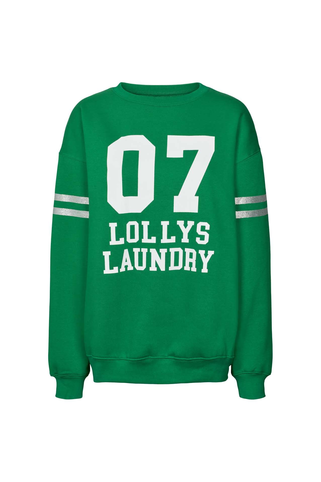 Lollys Laundry Madrid Sweat Shirt 40 Green