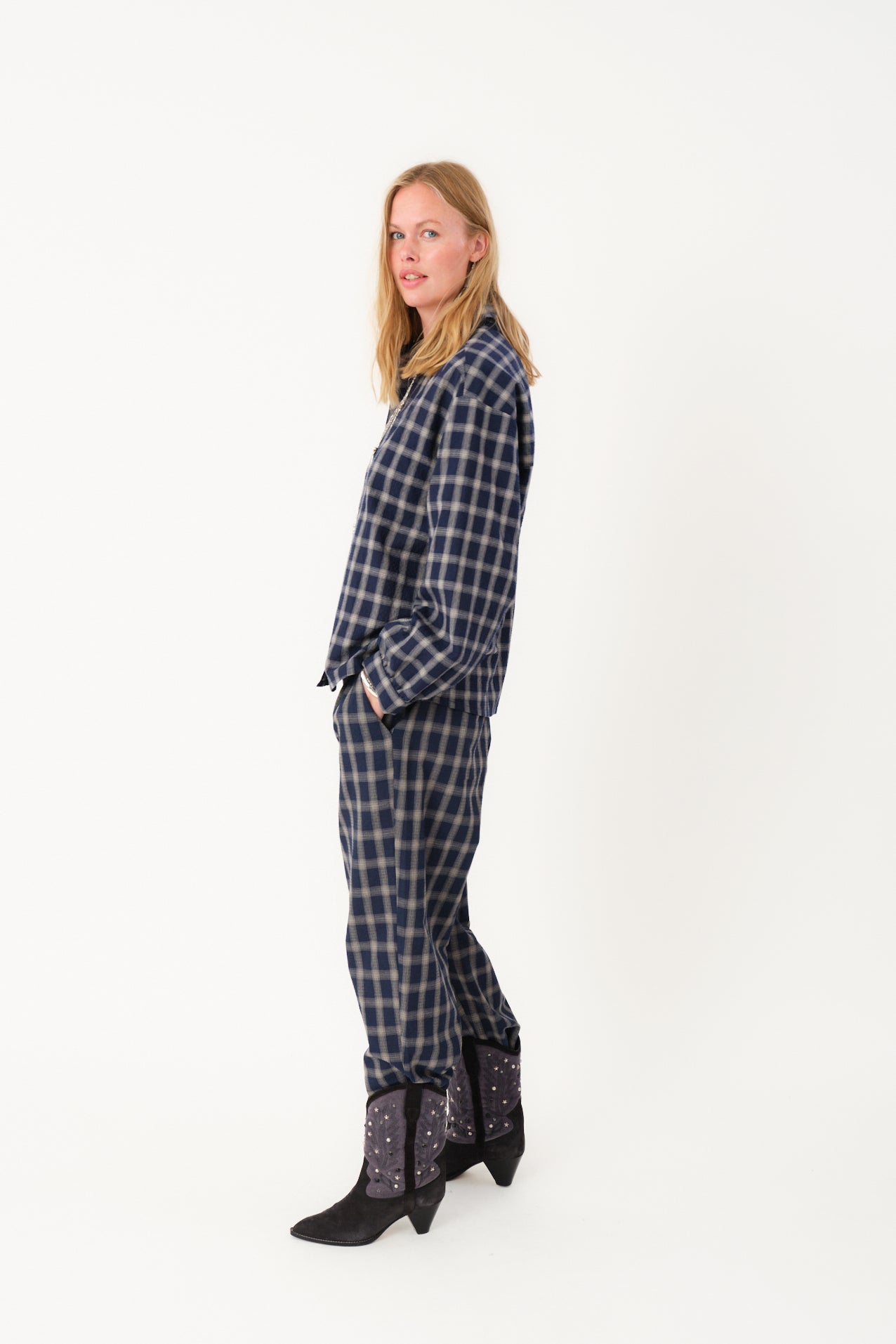 Lollys Laundry MaisieLL Pants Pants 23 Dark Blue