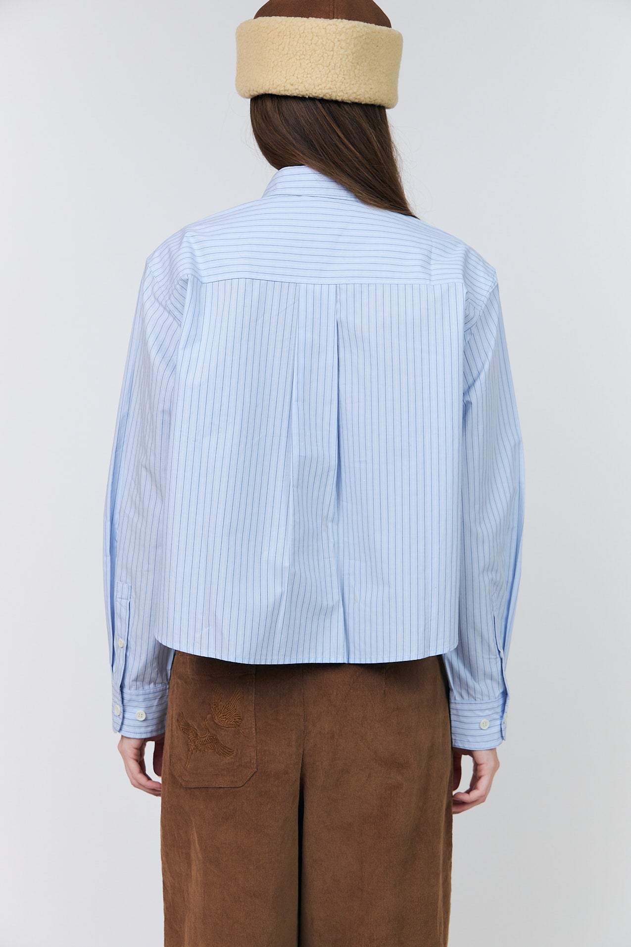 Lollys Laundry MarinaLL Cropped Shirt Shirt 22 Light Blue