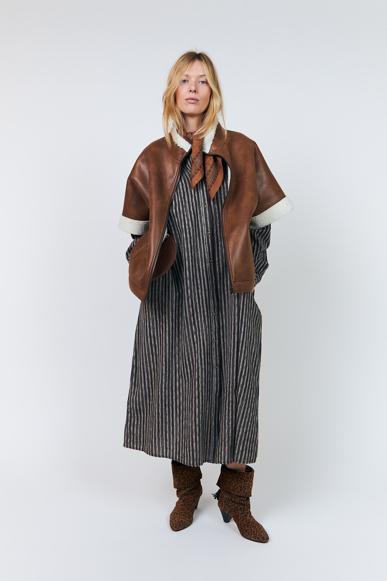 Lollys Laundry MaseLL Scarf scarf  54 Rust