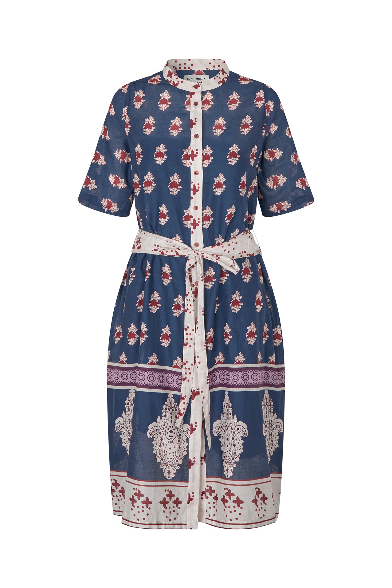 Lollys Laundry MataLL Midi Dress SS Dress 23 Dark Blue