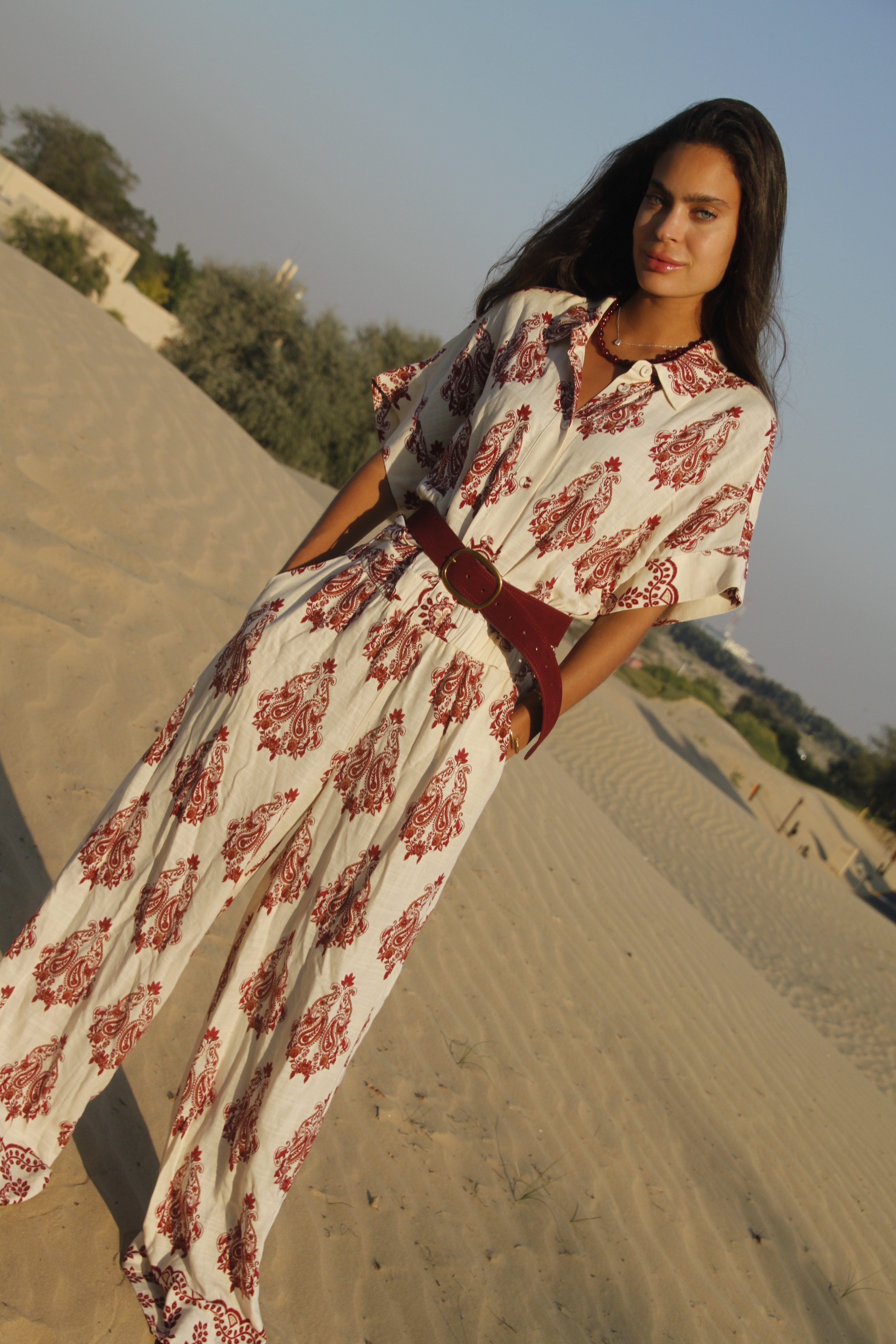 Lollys Laundry MathildeLL Jumpsuit SS Jumpsuit 02 Creme