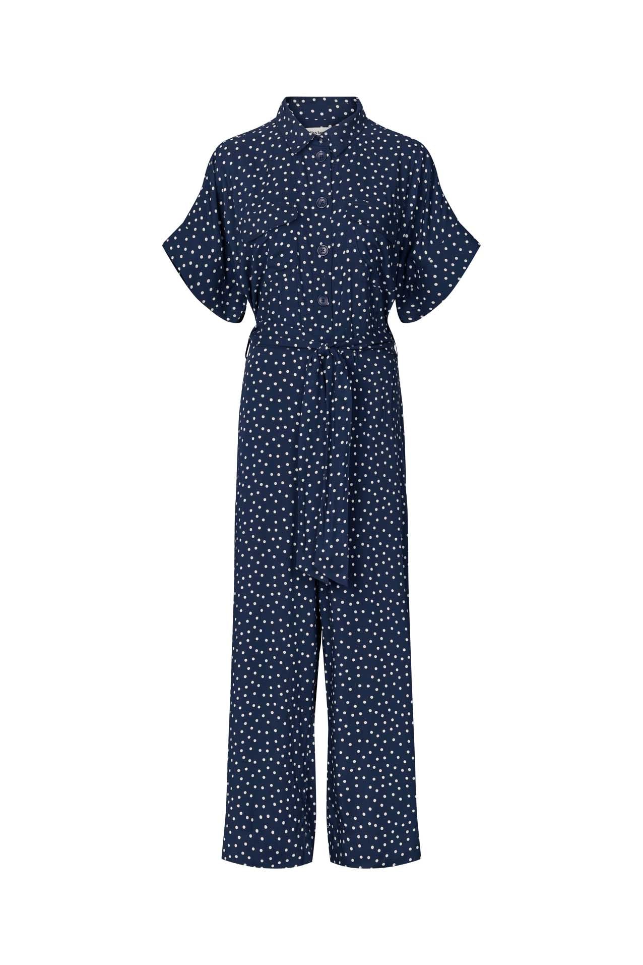 Lollys Laundry Mathilde Jumpsuit Pants 76 Dot Print