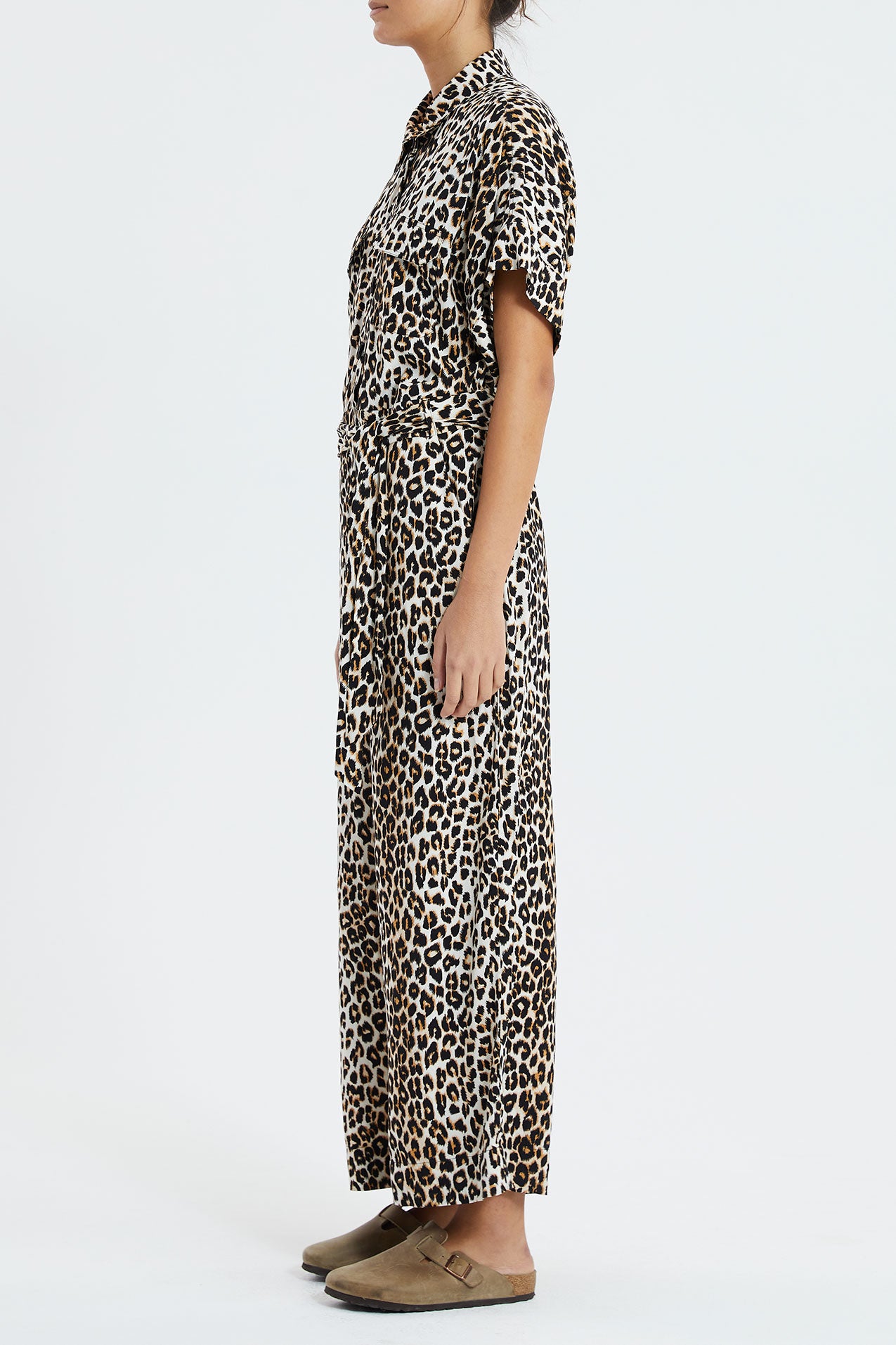 Lollys Laundry Mathilde Jumpsuit Pants 72 Leopard Print