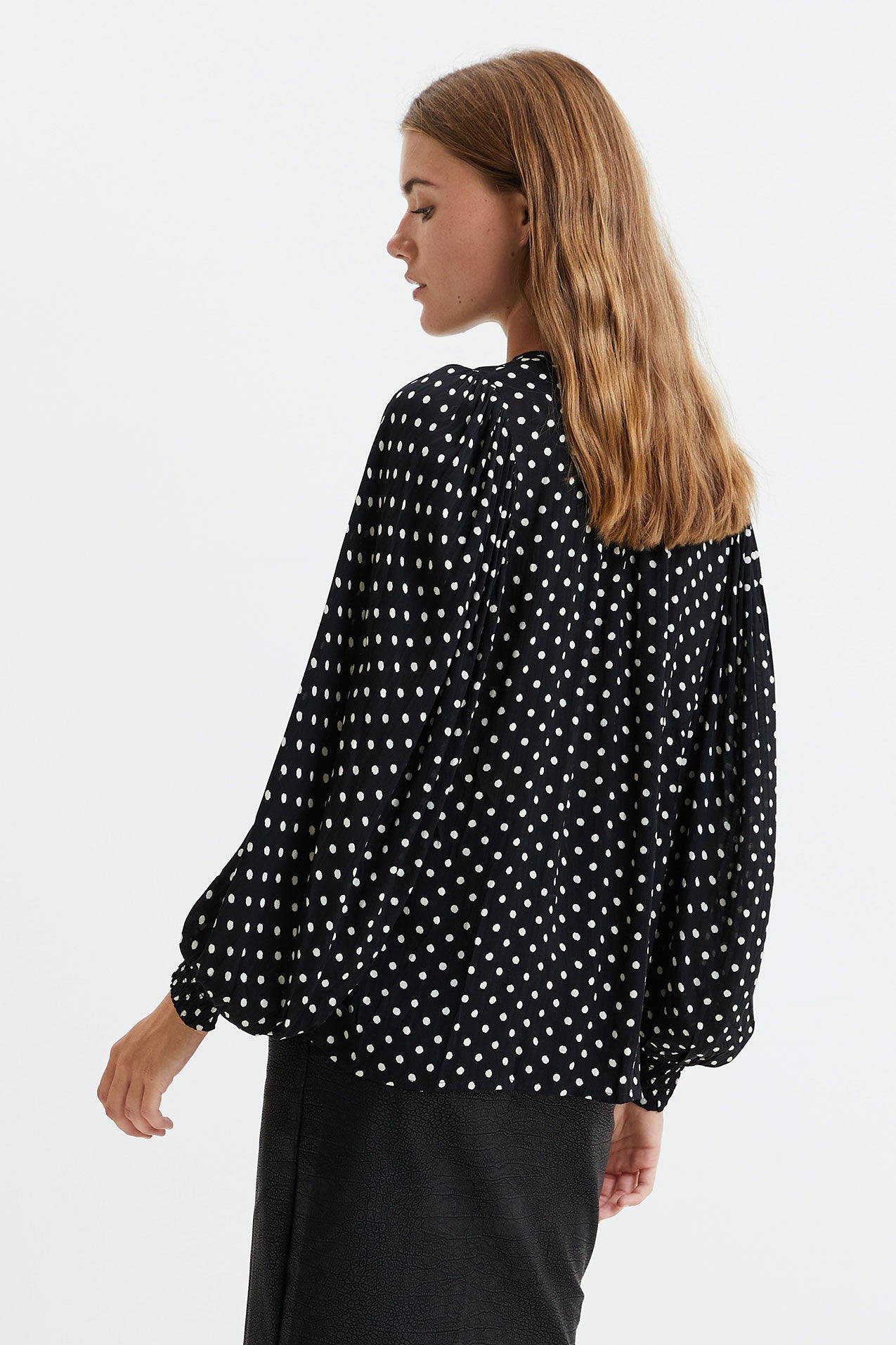 Lollys Laundry Monica Blouse Shirt 76 Dot Print