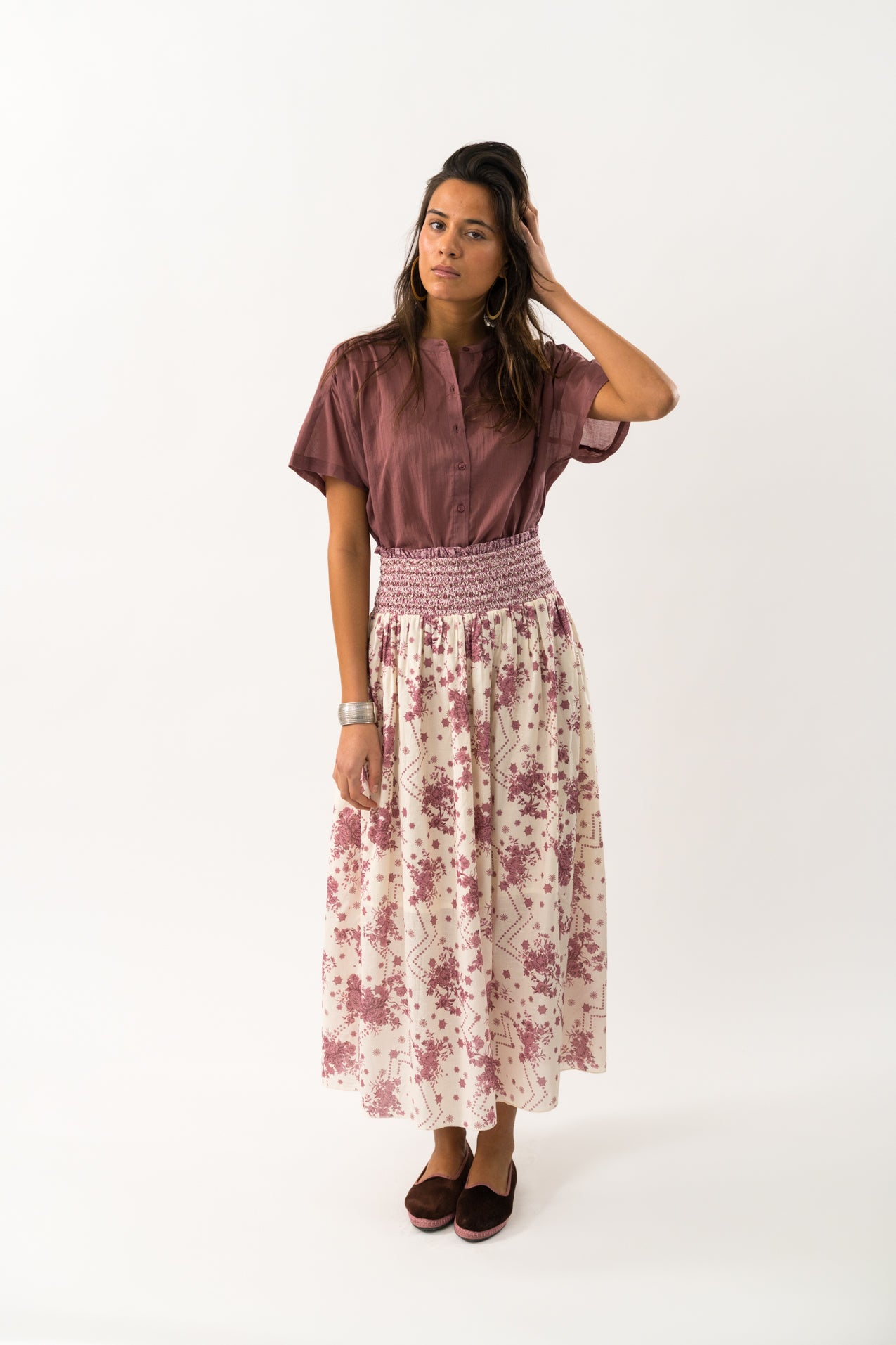 Lollys Laundry MyaLL Shirt Shirt 34 Mauve