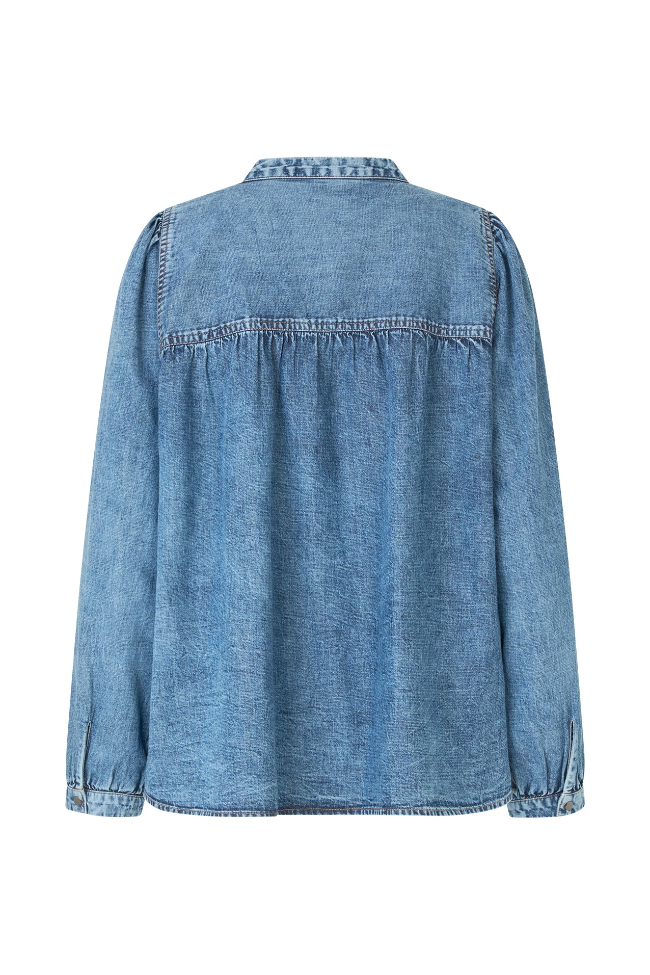 Lollys Laundry NickyLL Shirt Shirt 100 Washed Denim