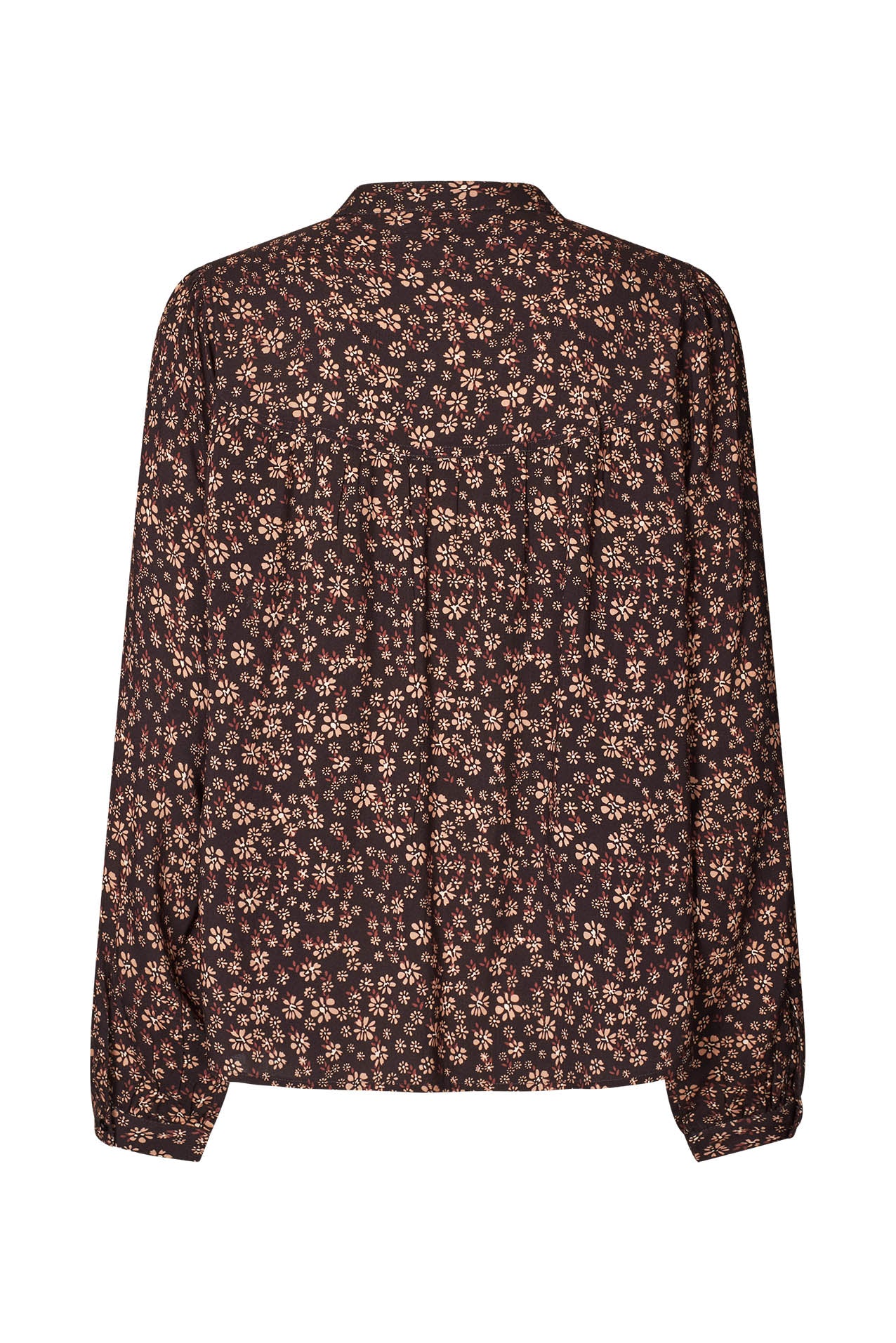 Lollys Laundry NickyLL Shirt Shirt 87 Dark Mokka
