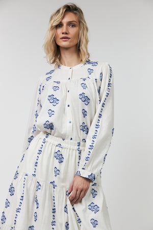 Lollys Laundry NickyLL Shirt Shirt 02 Creme