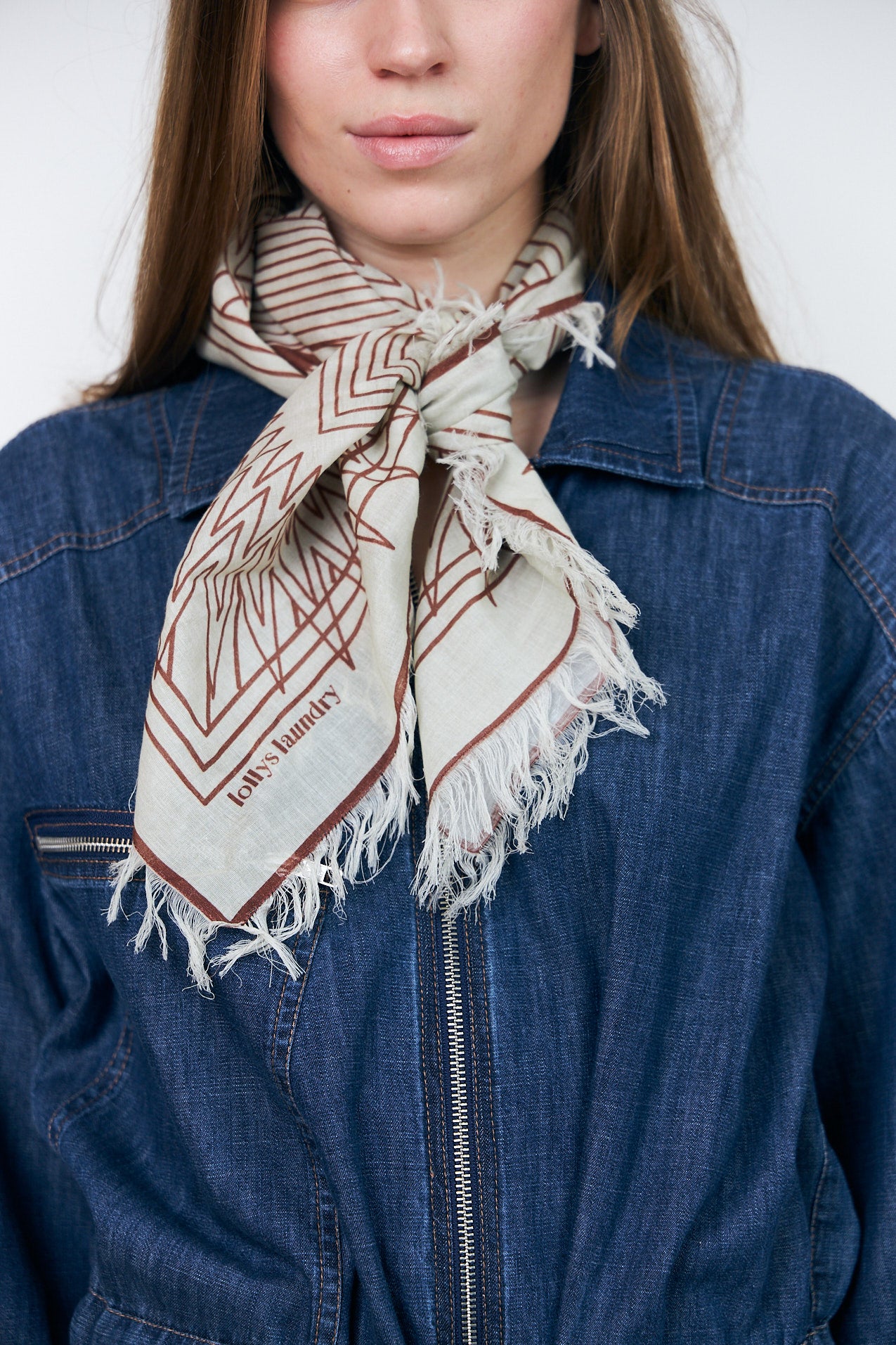 Lollys Laundry NoorLL Scarf scarf 59 Brown