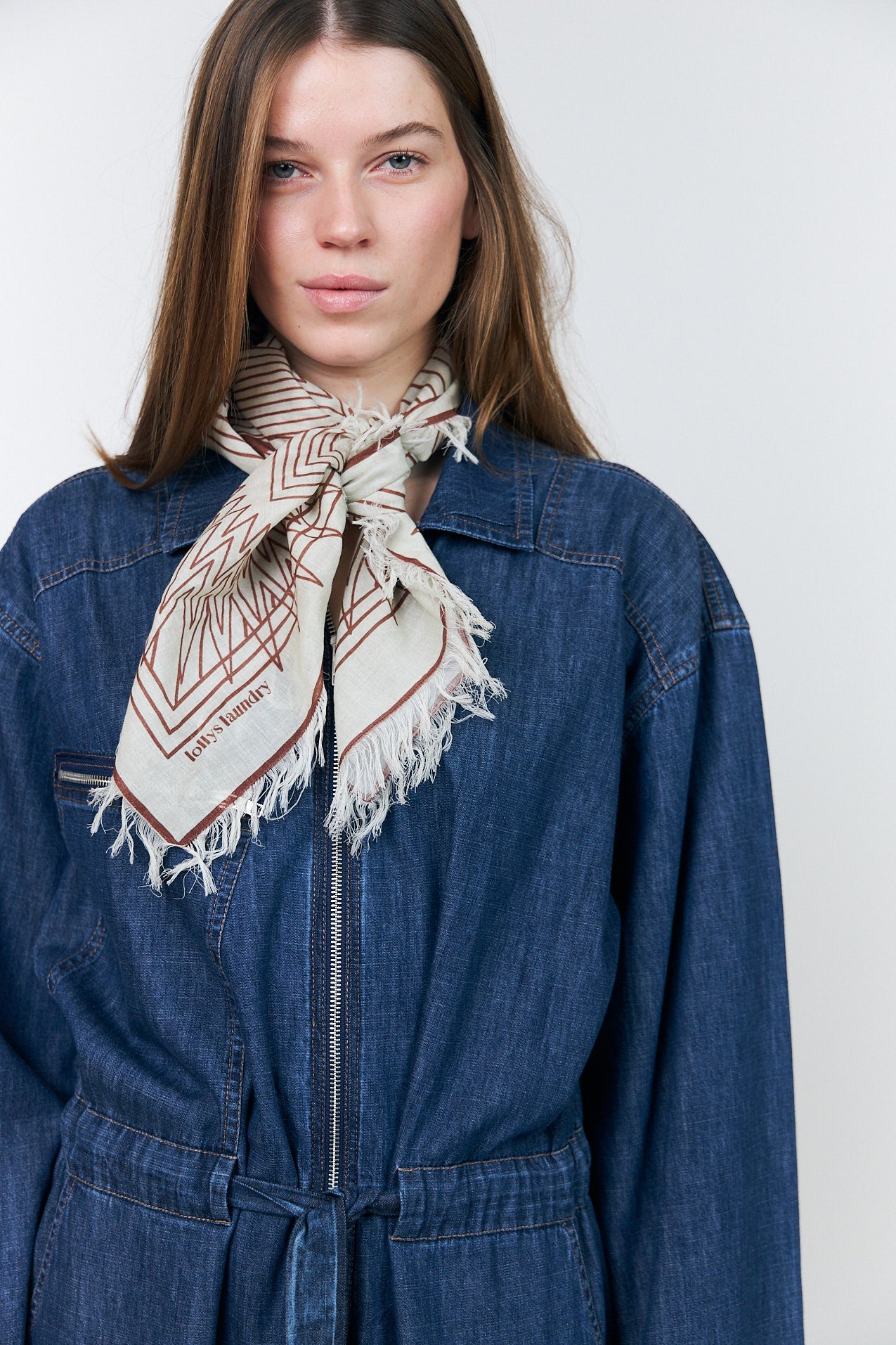 Lollys Laundry NoorLL Scarf scarf 59 Brown