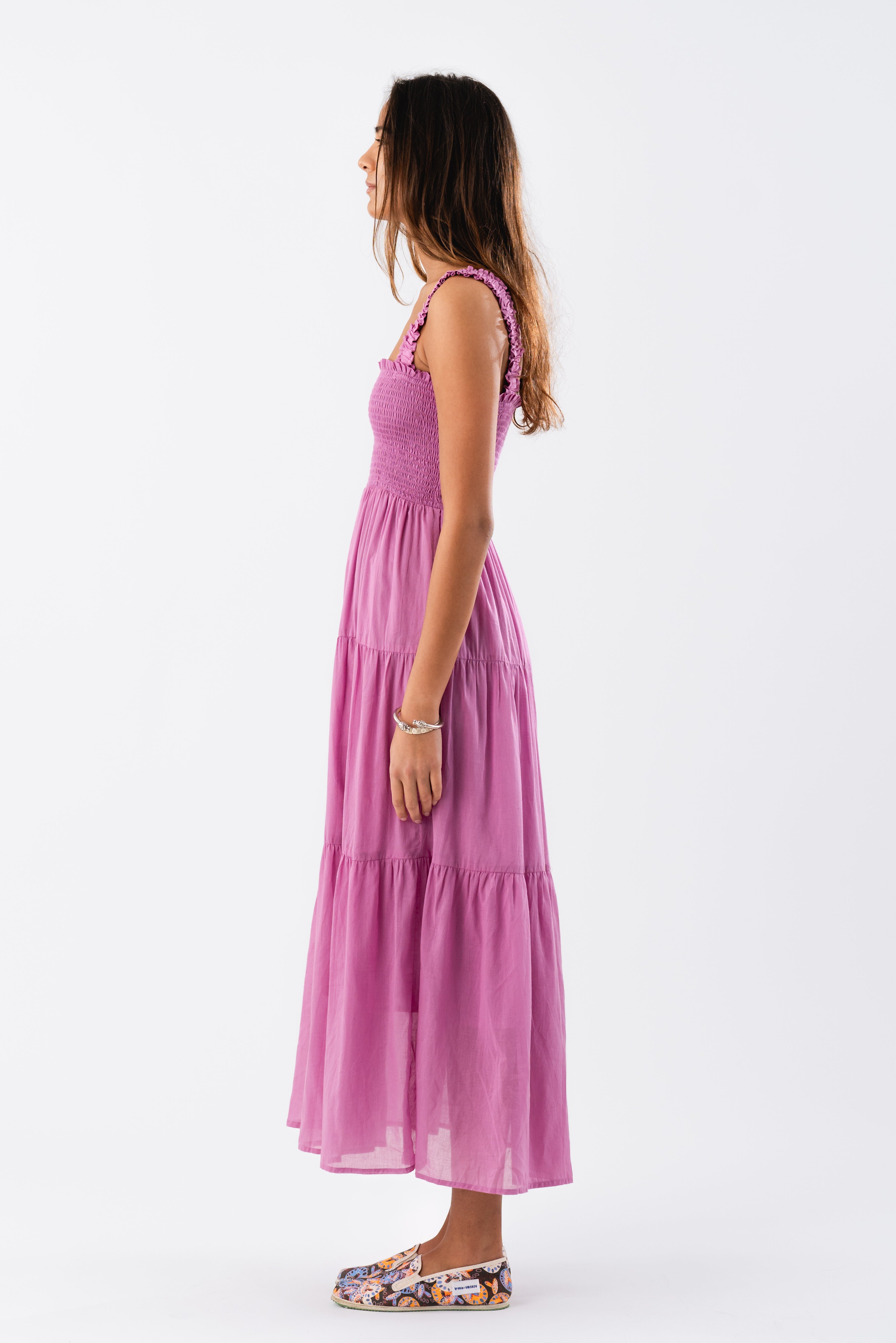 Lollys Laundry NudaLL Maxi Dress SL Dress 53 Lilac