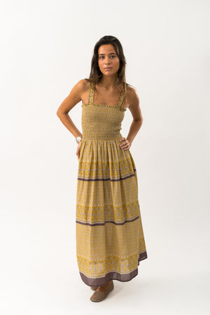Lollys Laundry NudaLL Maxi Dress Dress 57 Mustard