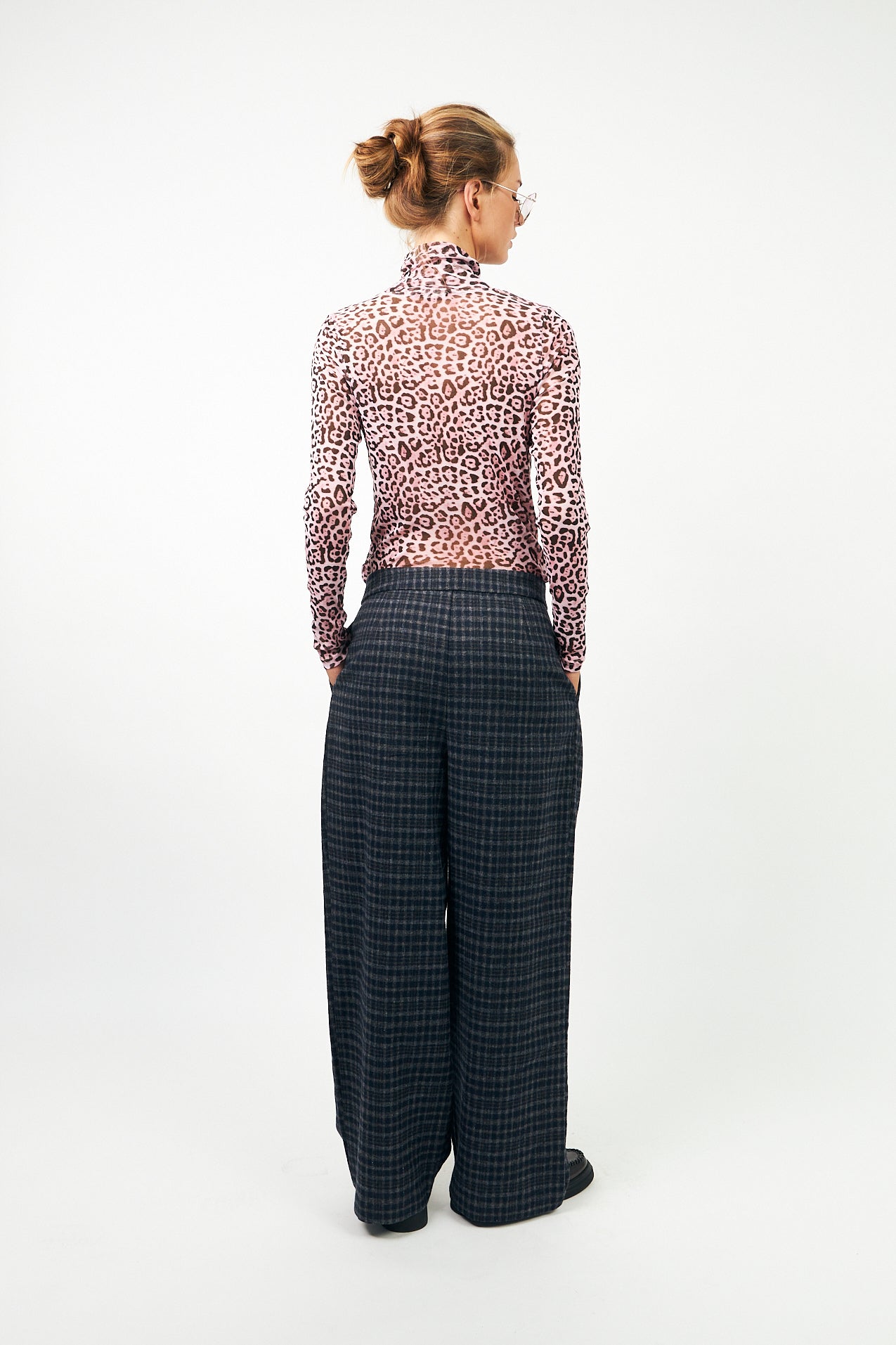 OrieLL Turtleneck Blouse - Pink
