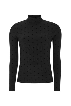 Lollys Laundry OrieLL Turtleneck Blouse Blouse  99 Black