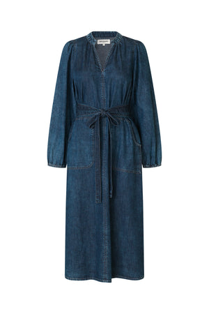 Lollys Laundry ParisLL Midi Dress Dress 20 Blue