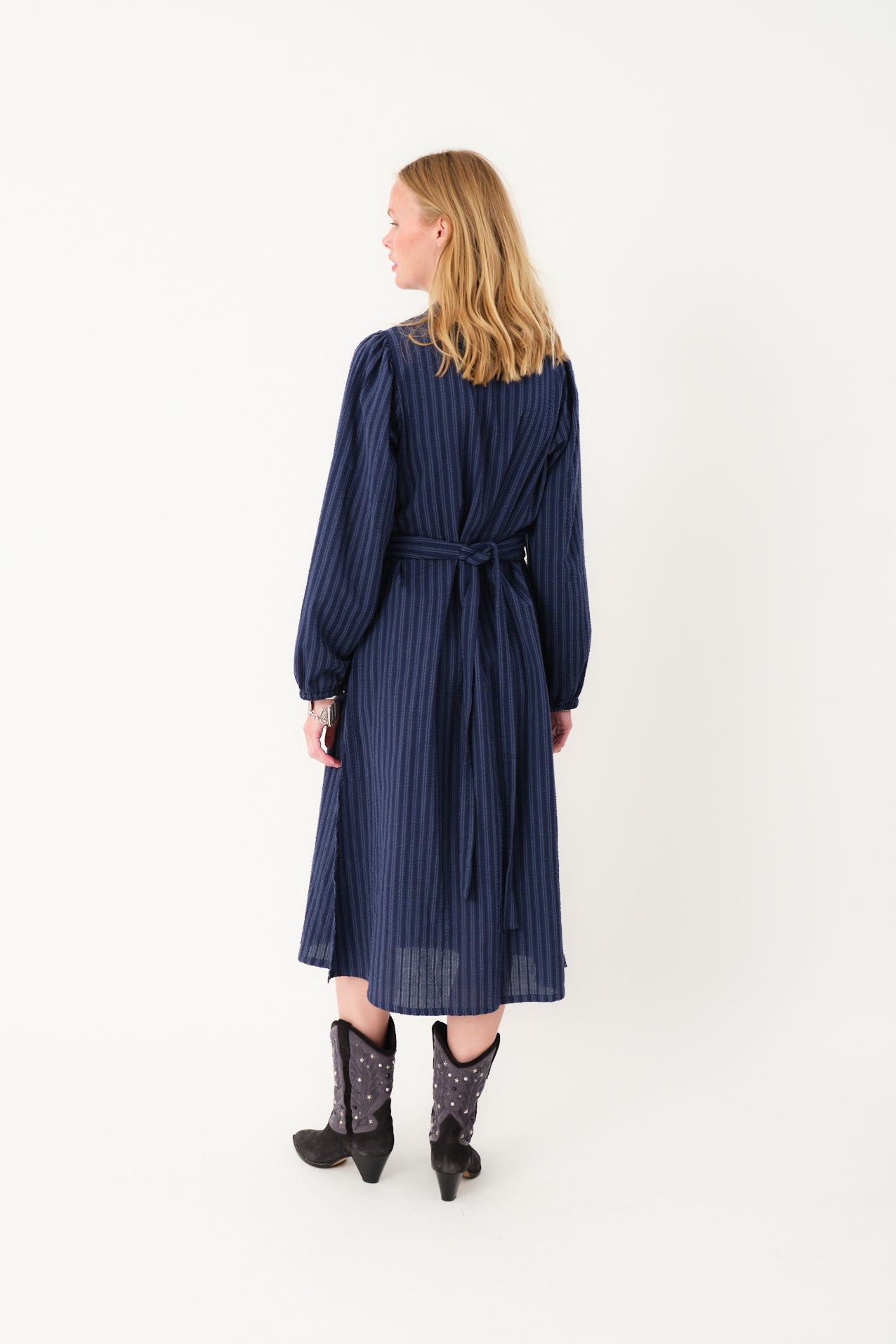 Lollys Laundry ParisLL Midi Dress Dress 80 Stripe