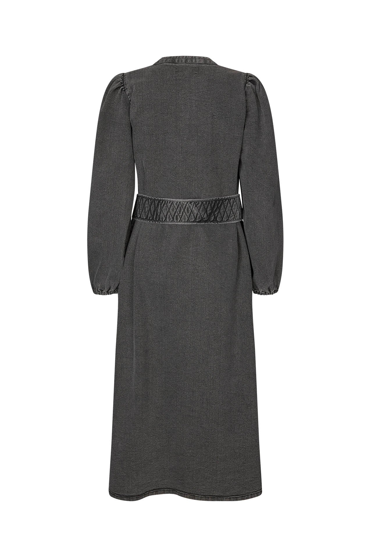 Lollys Laundry ParisLL Midi Dress Dress 18 Washed Black