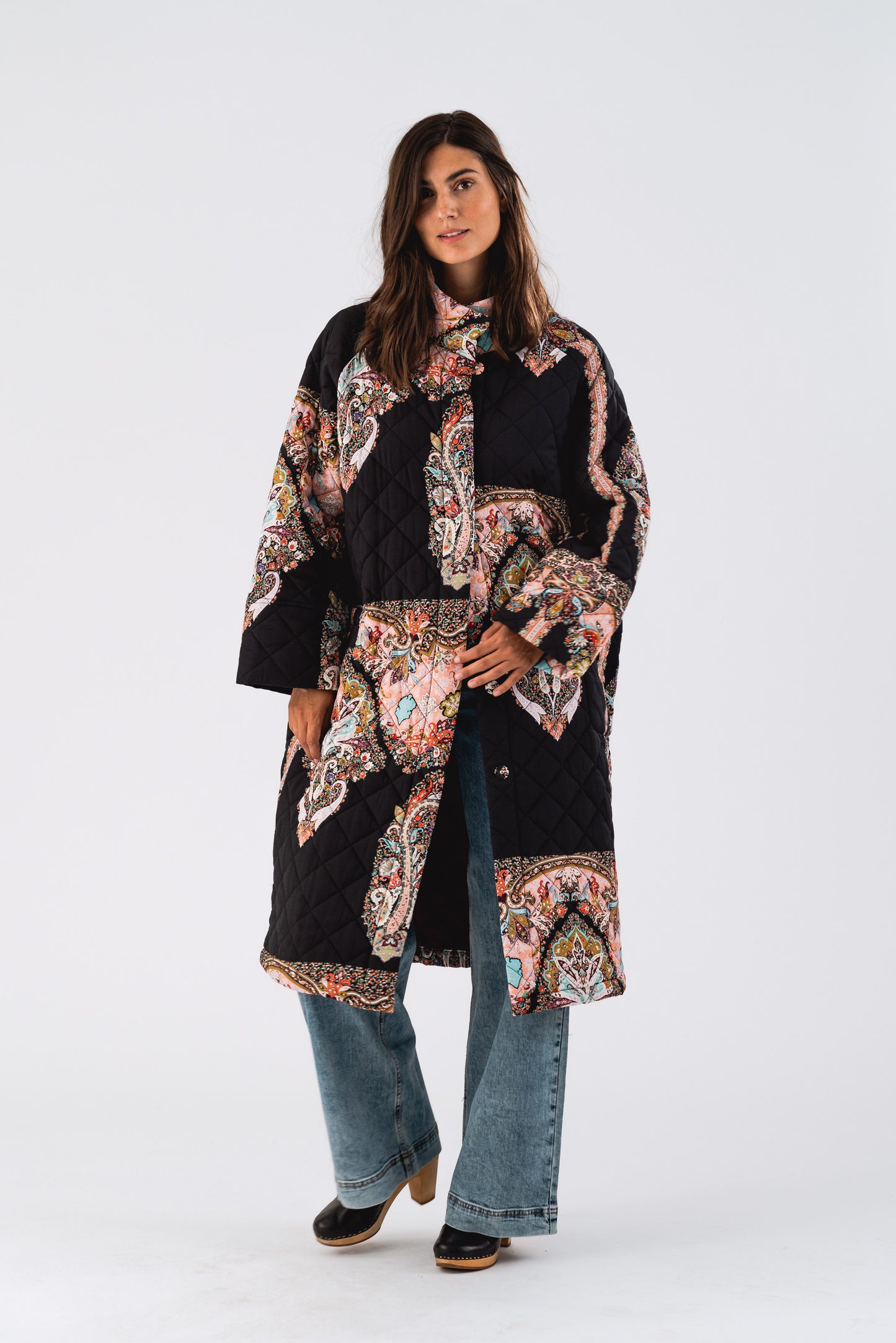 Lollys Laundry RandiLl Coat LS Outerwear 74 Flower Print