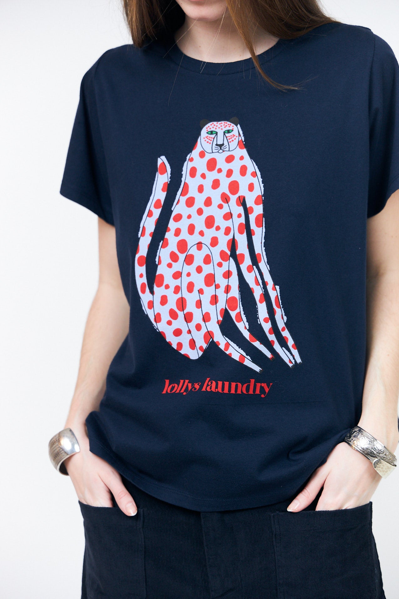 RomaLL Cat T-Shirt - Dark Blue