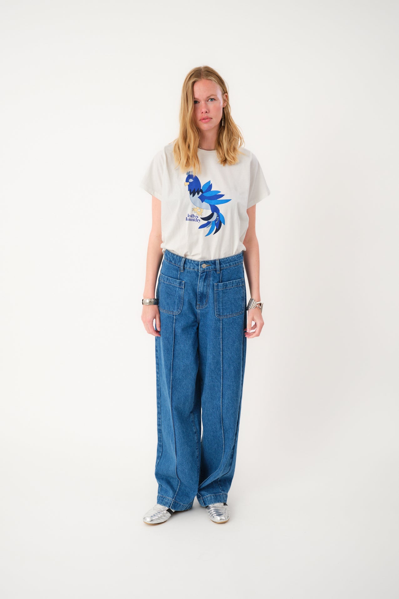 Lollys Laundry RomaLL Tee T-shirt 01 White