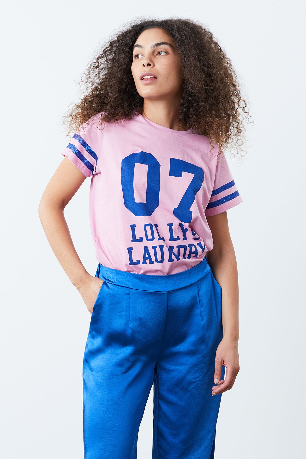 Lollys Laundry Roma Tee Top 51 Pink