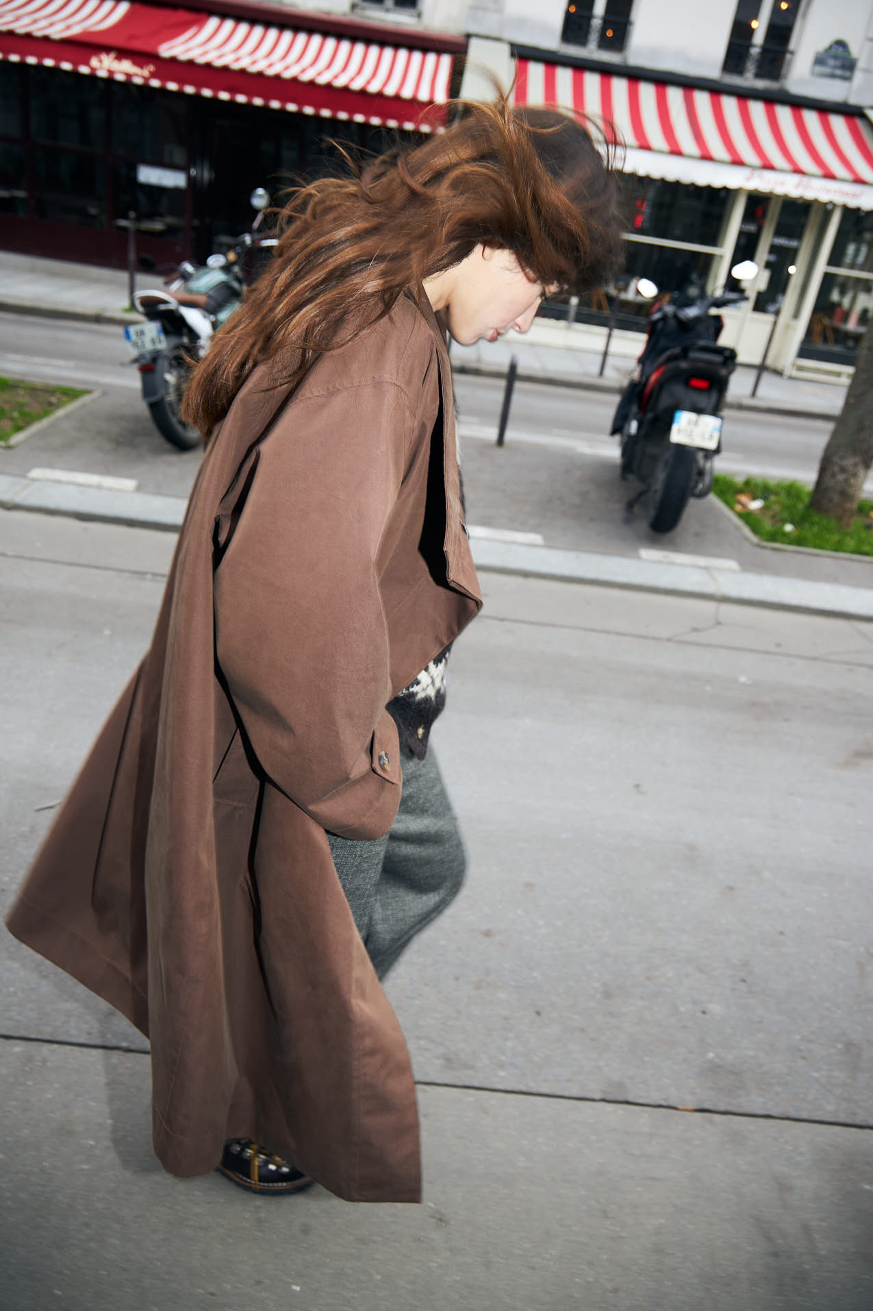 RussiLL Coat - Exclusive waterproof coat dark brown | Lollys Laundry