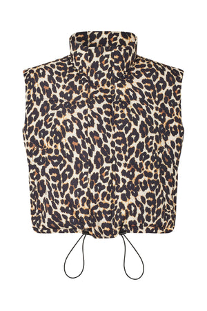 Lollys Laundry SadaLL Vest Vest 72 Leopard Print