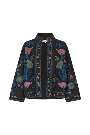 Lollys Laundry SadieLL Jacket Jacket  18 Washed Black