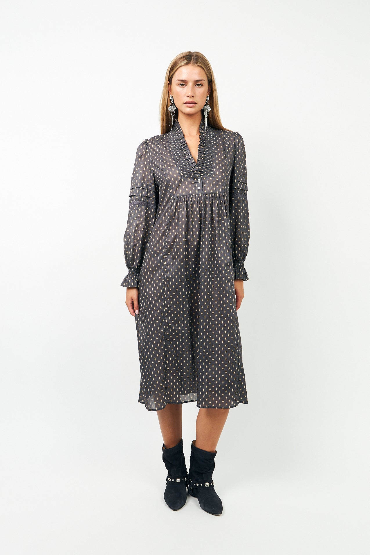 SagiLL Maxi Dress - Dark Blue