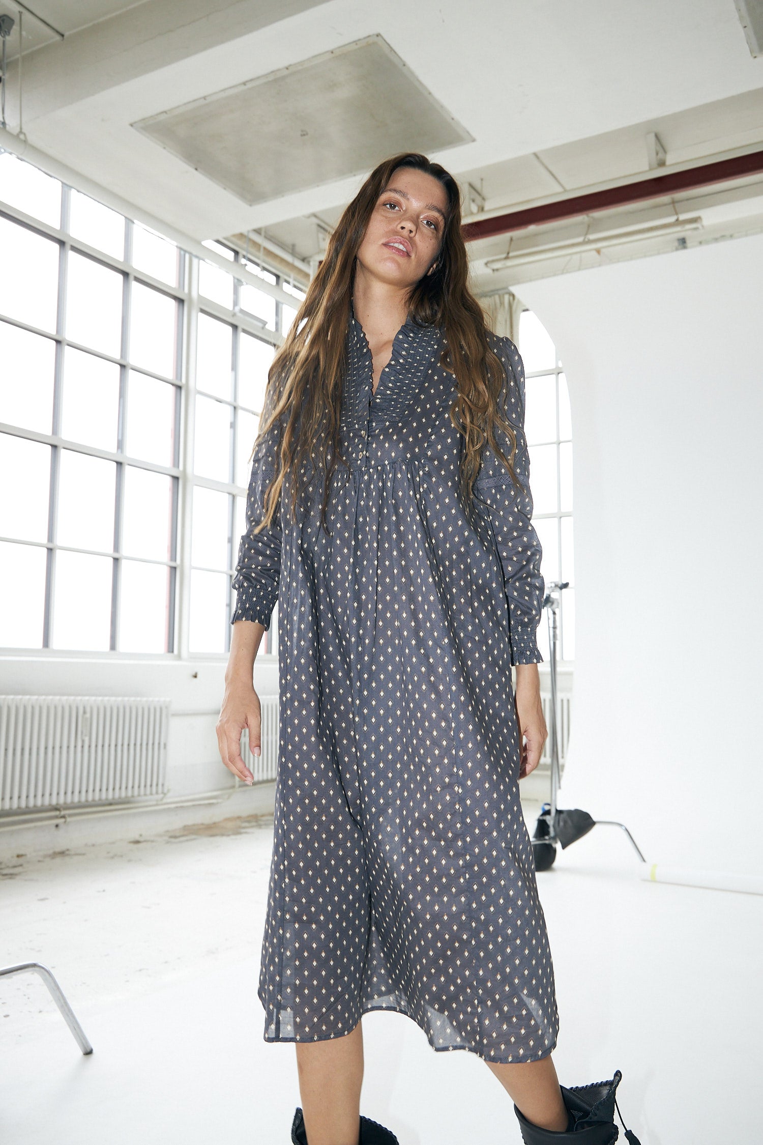 SagiLL Maxi Dress - Dark Blue