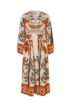 Lollys Laundry SaraiLL Maxi Dress Dress 02 Creme