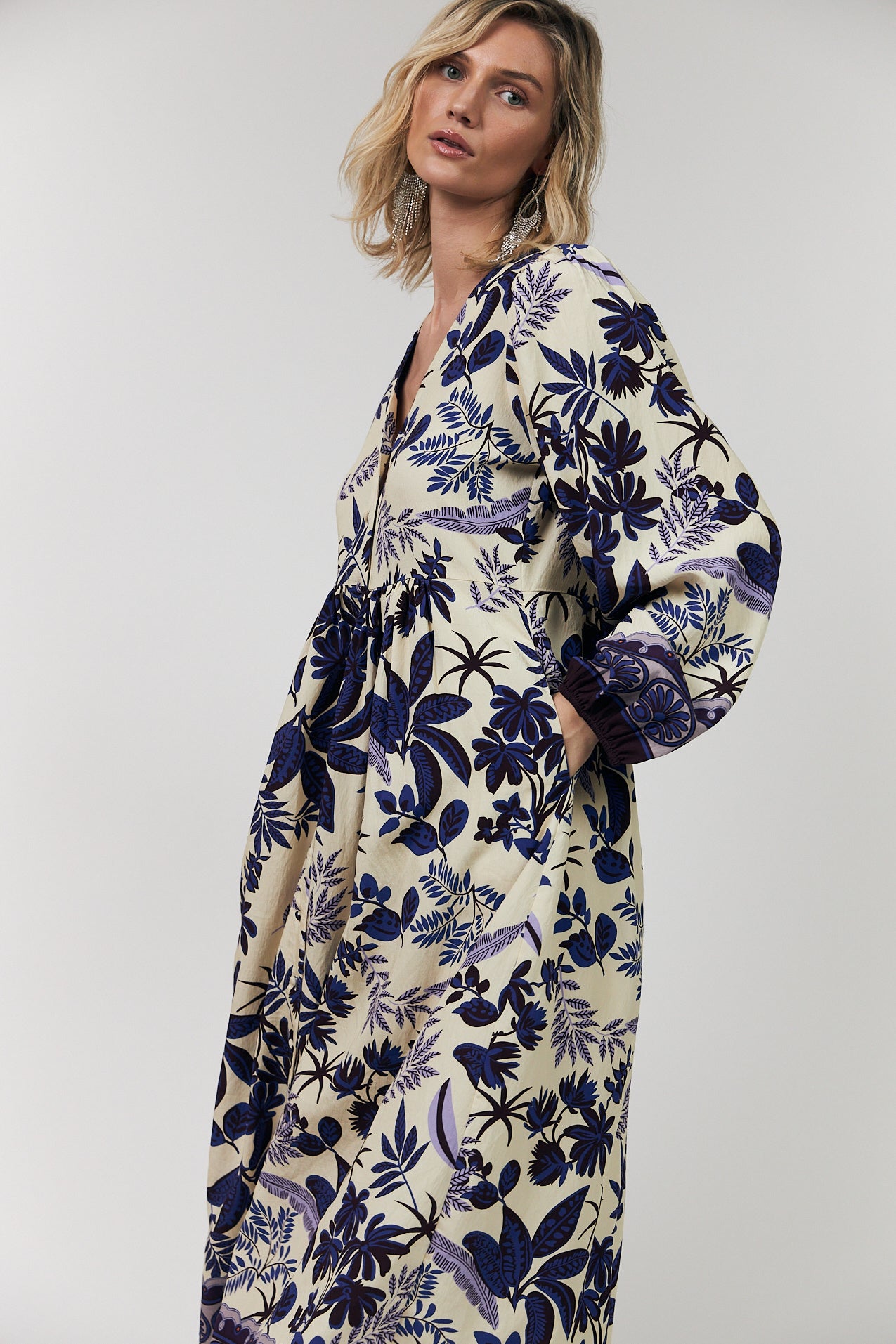 SaraiLL Maxi Dress - Flower Print