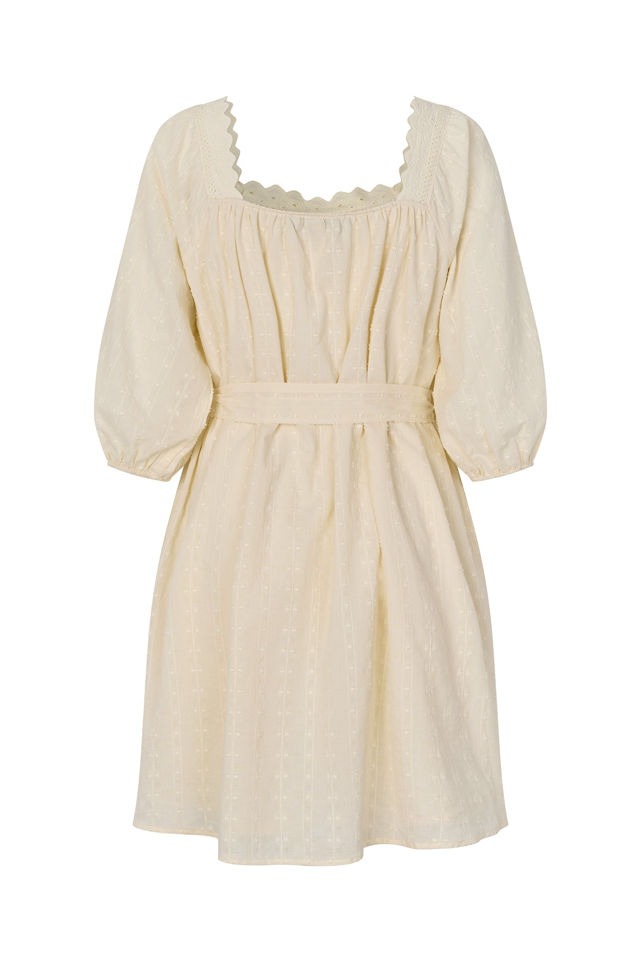 SasharLL Short Dress - Creme