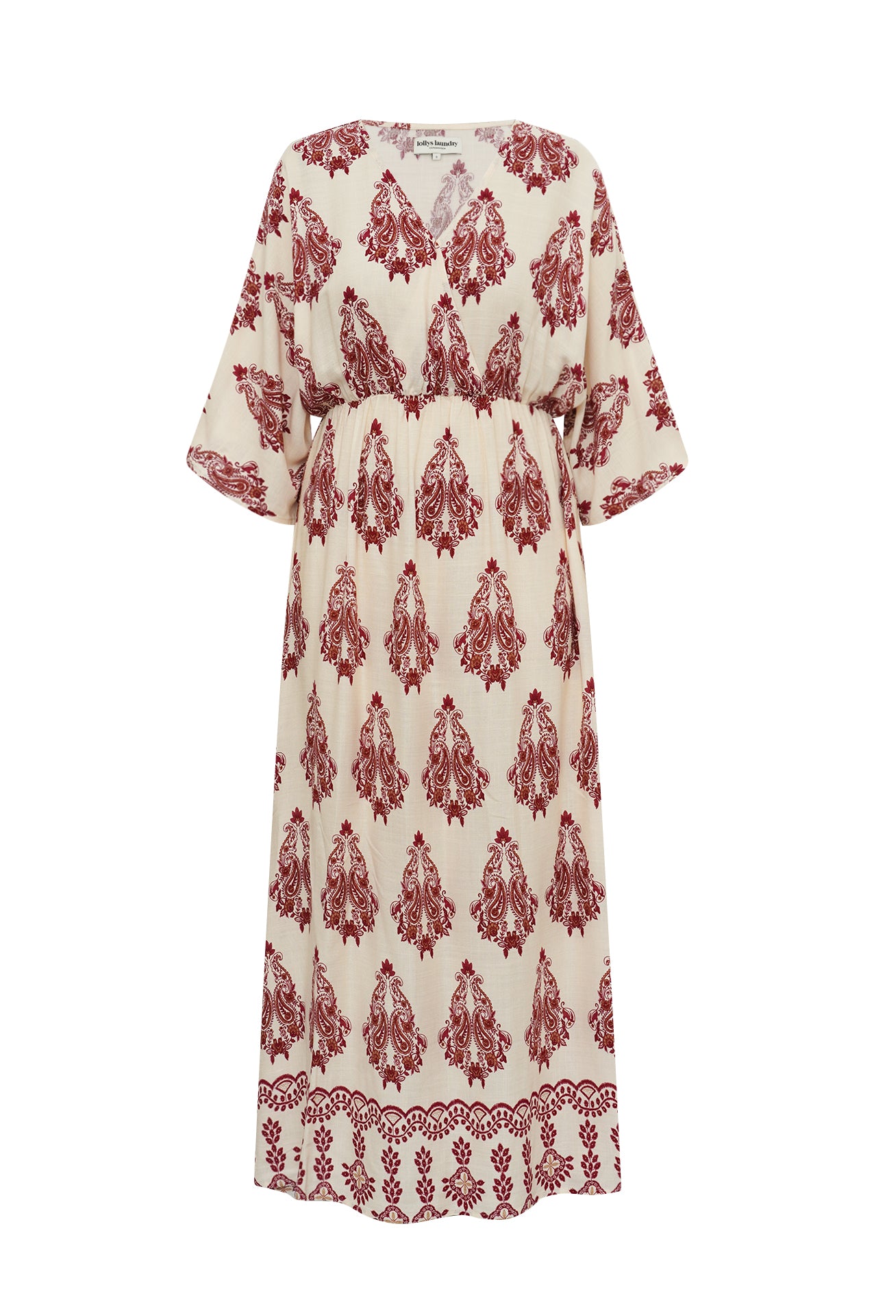 SavannahLL Maxi Dress - Creme