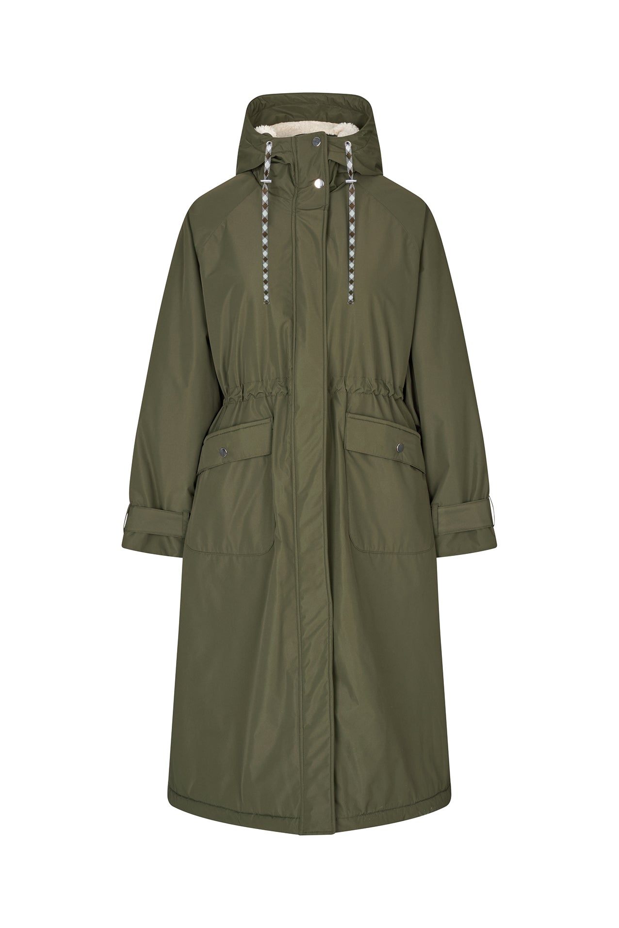 SheaLL Coat Long Dark Green