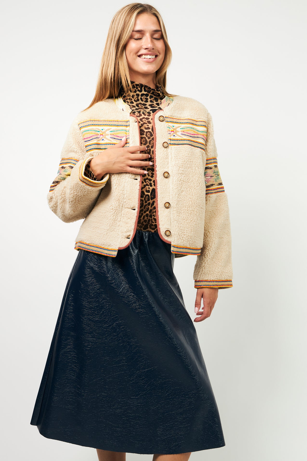 SiriLL Teddy Jacket - Beige