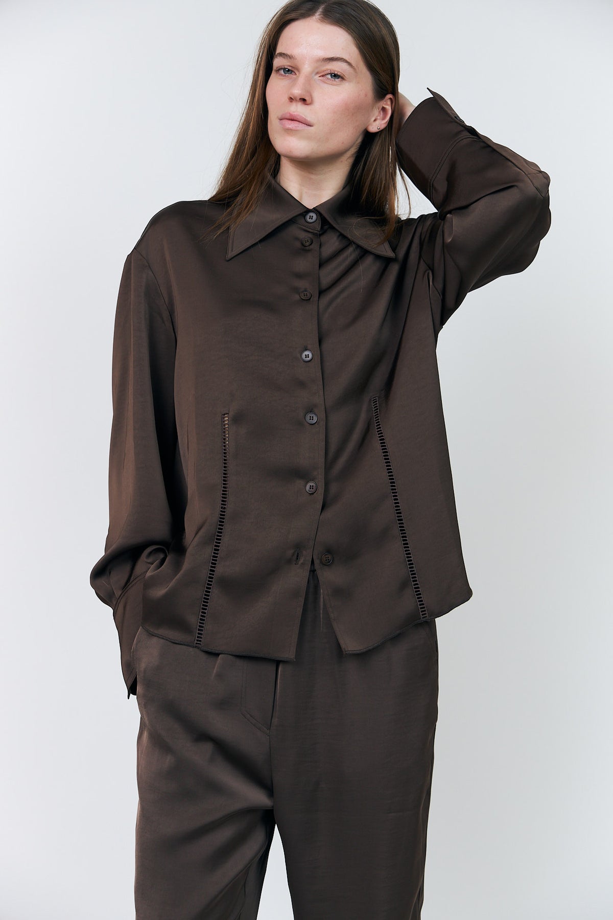 SolLL Shirt - Dark Mokka