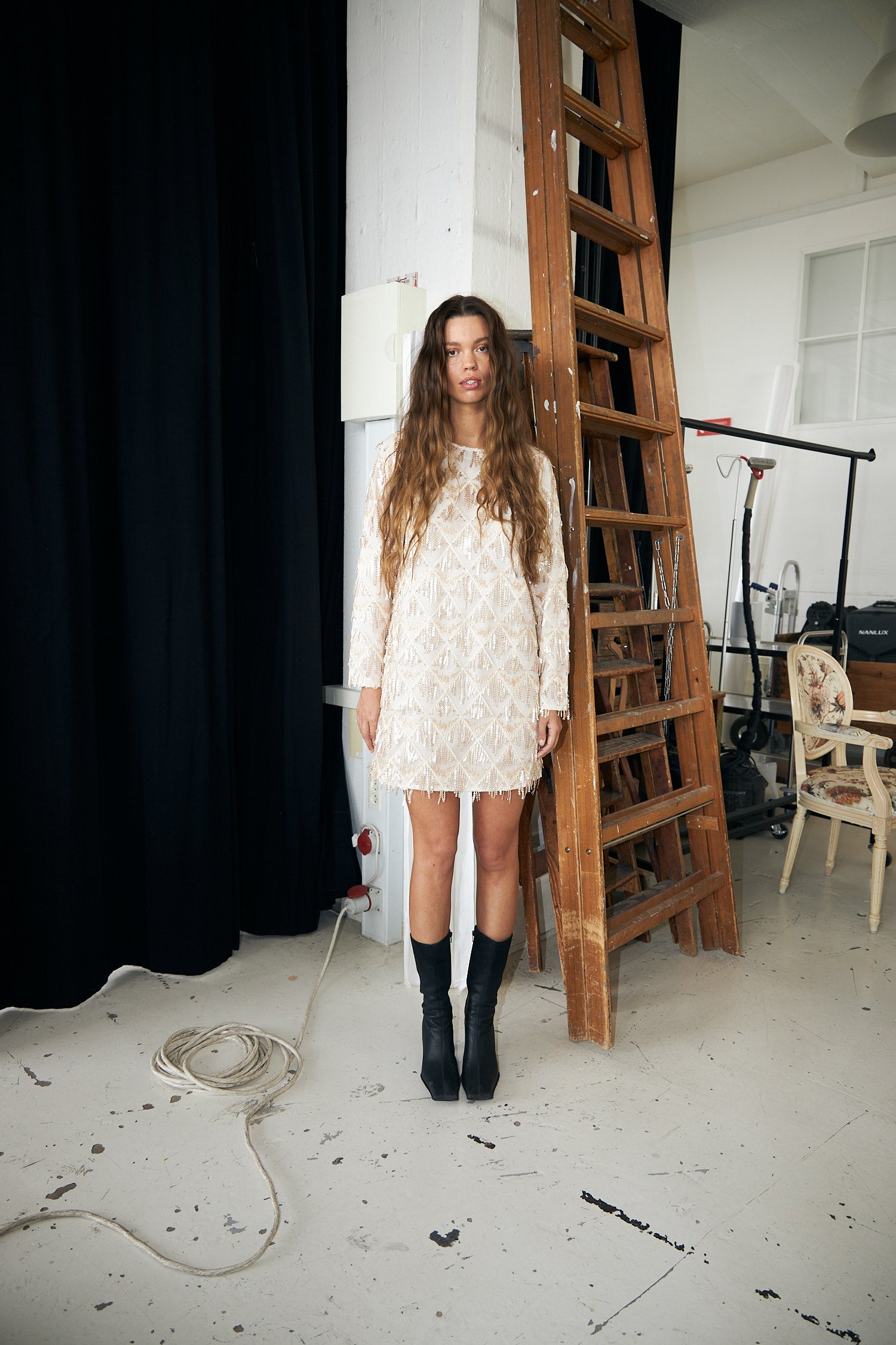 SolgaLL Short Dress - Champagne
