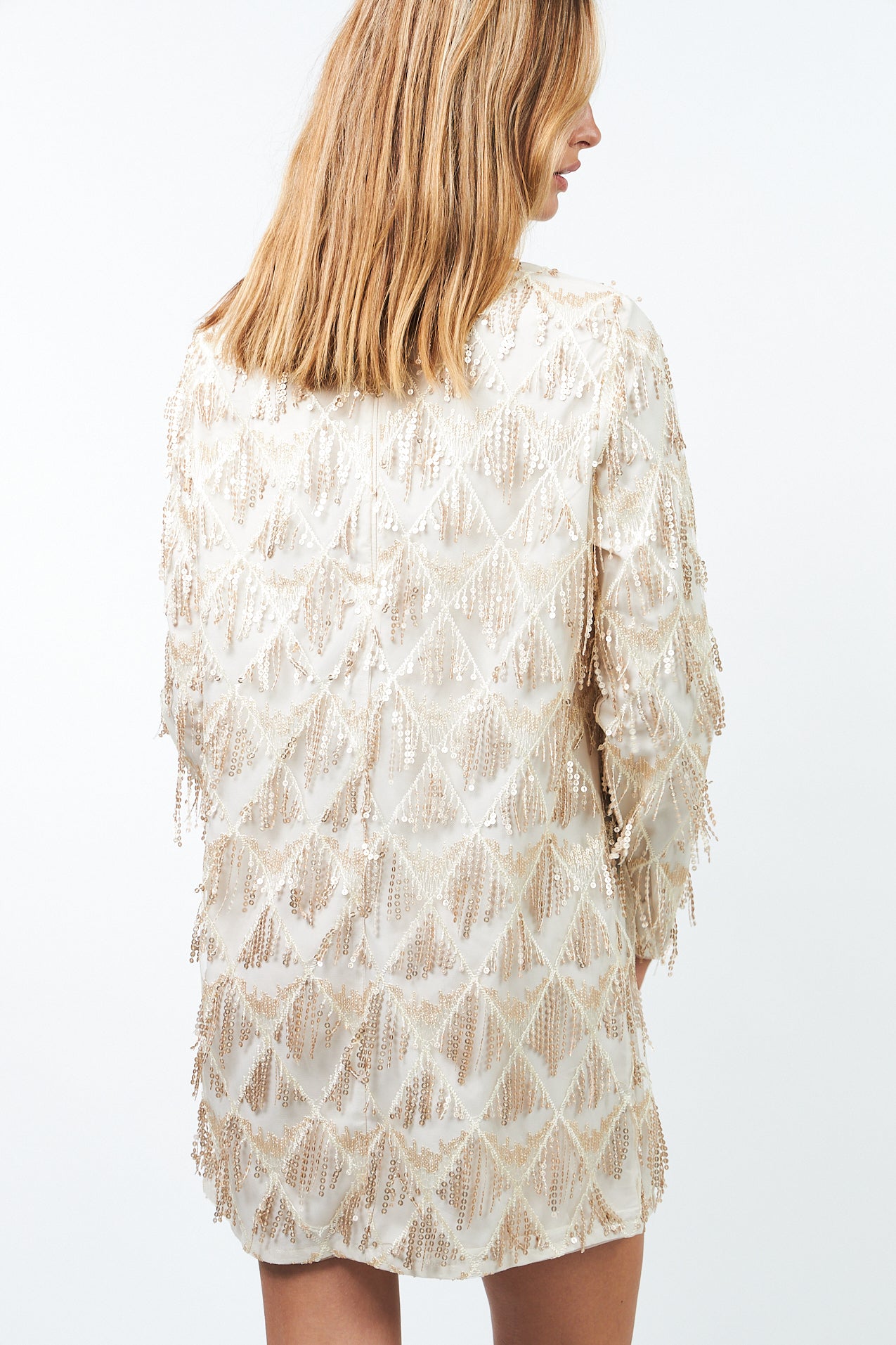 SolgaLL Short Dress - Champagne