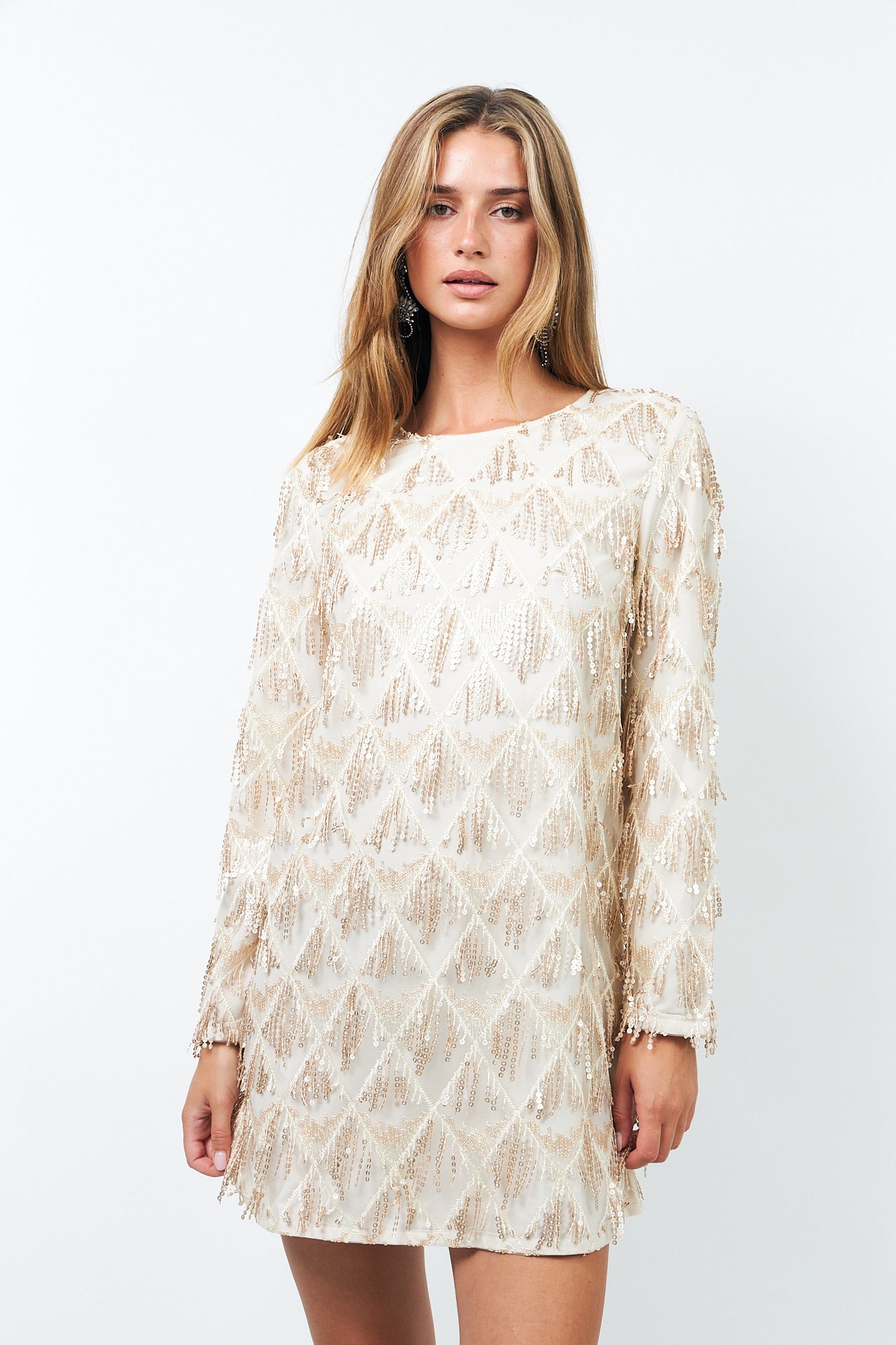 SolgaLL Short Dress - Champagne