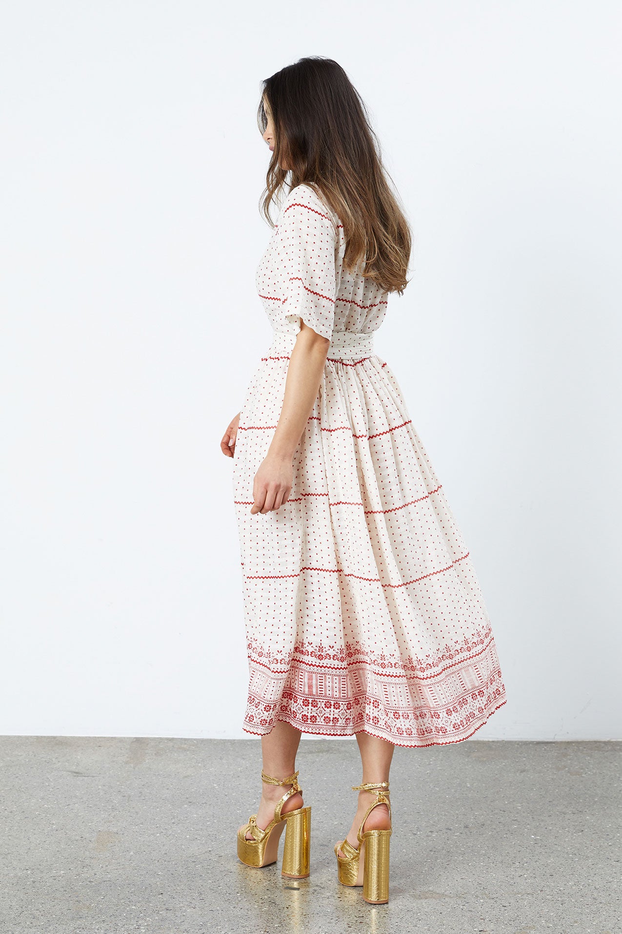 Lollys Laundry Sumia Dress Dress 76 Dot Print