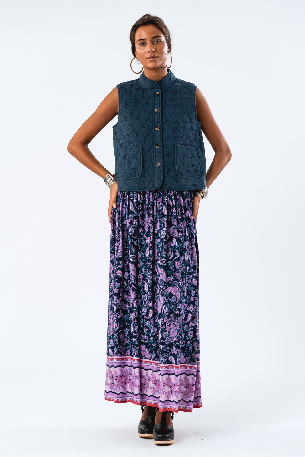 Lollys Laundry - Myrall Short Skirt26177-2037 - 20 Blue