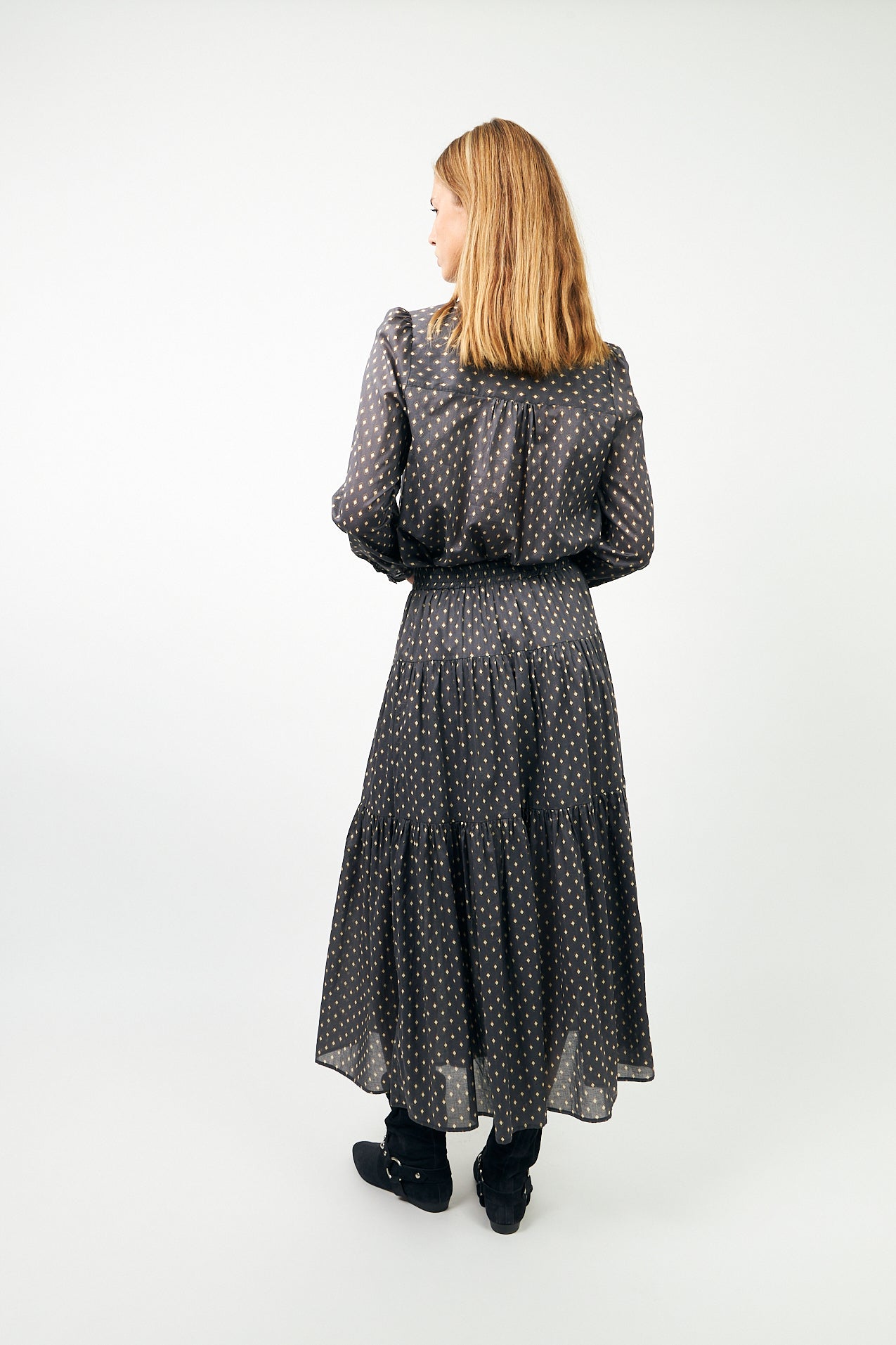 SunsetLL Maxi Skirt - Dark Blue