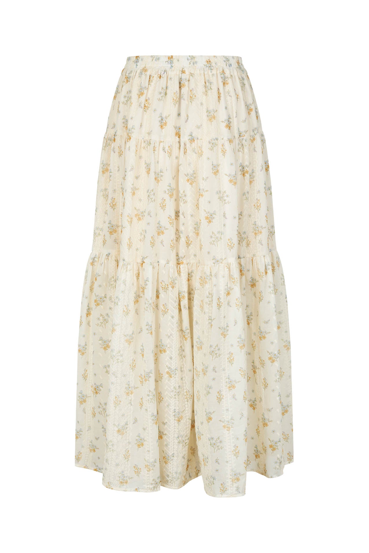 SunsetLL Maxi Skirt - 02 Creme