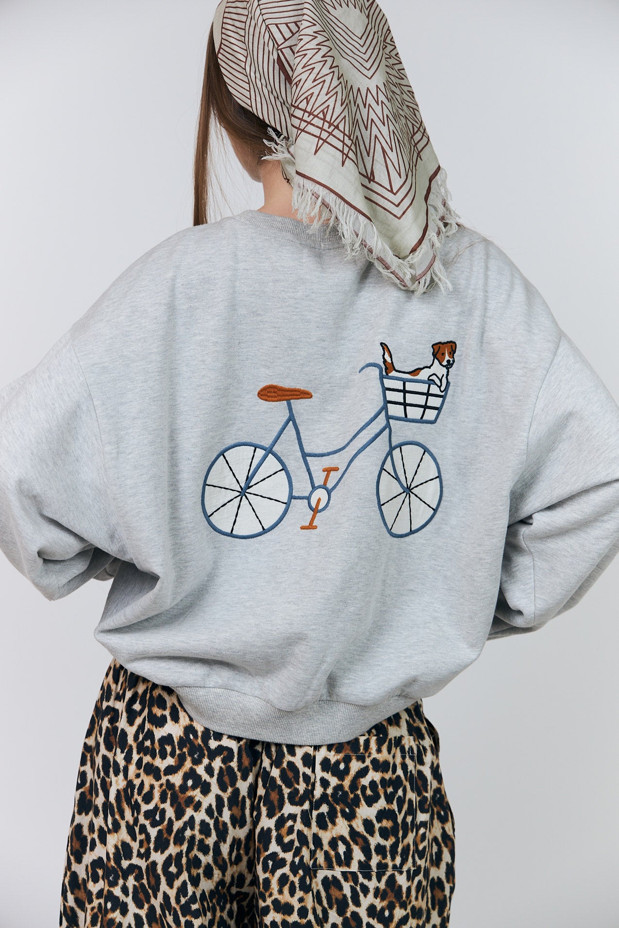Lollys Laundry SydneyLL Dog Sweatshirt Sweatshirt 13 Light Grey Melange