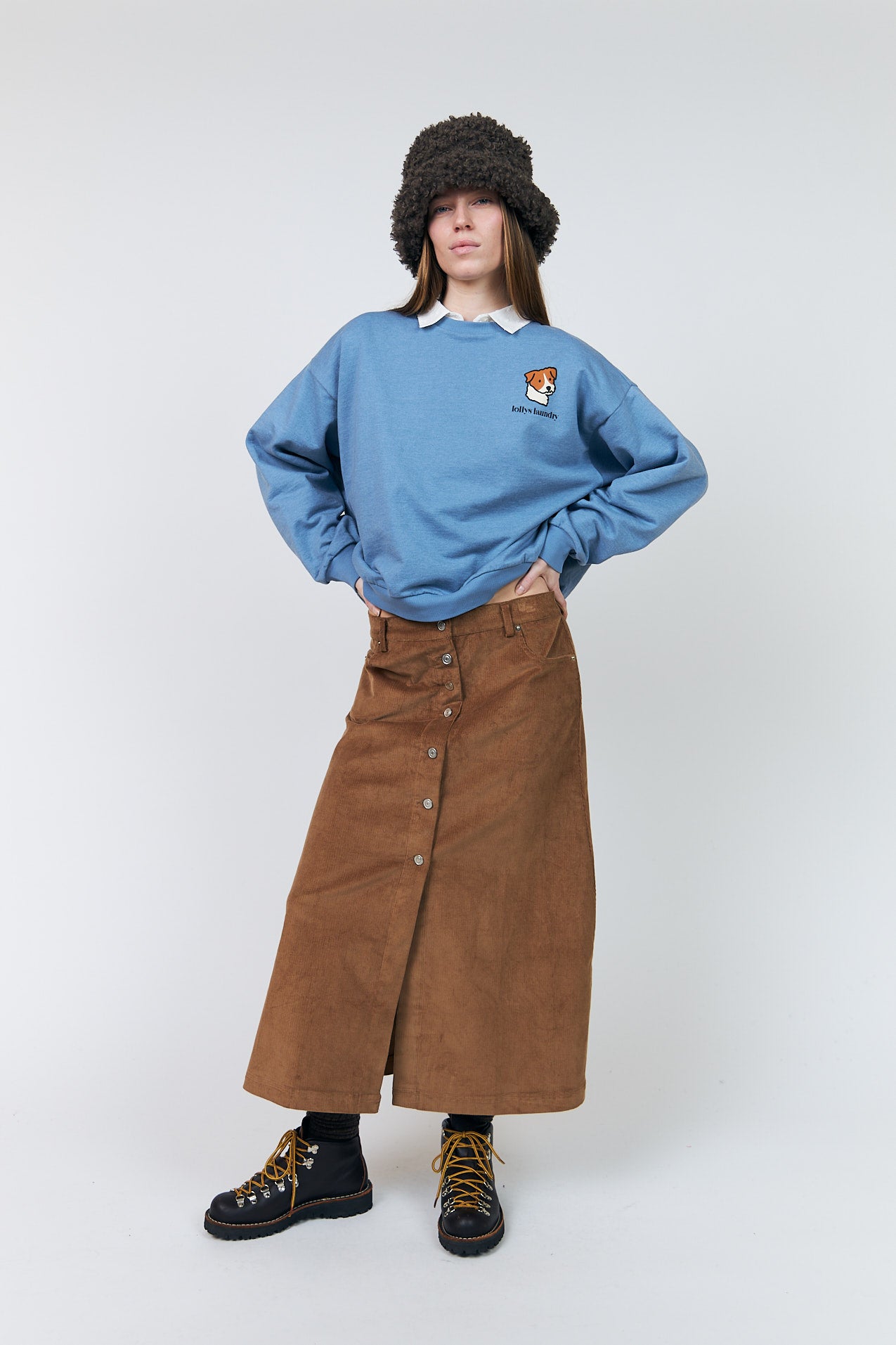 Lollys Laundry SydneyLL Dog Sweatshirt Sweatshirt 24 Blue Melange